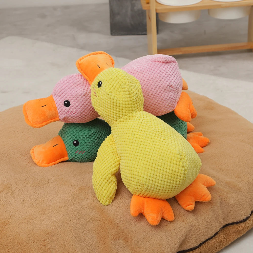 Plush Squeaky Dog Toy – Soft, Durable & Interactive Chew Toy for Dogs🐶🎾
