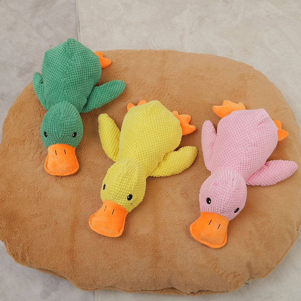 Plush Squeaky Dog Toy – Soft, Durable & Interactive Chew Toy for Dogs🐶🎾