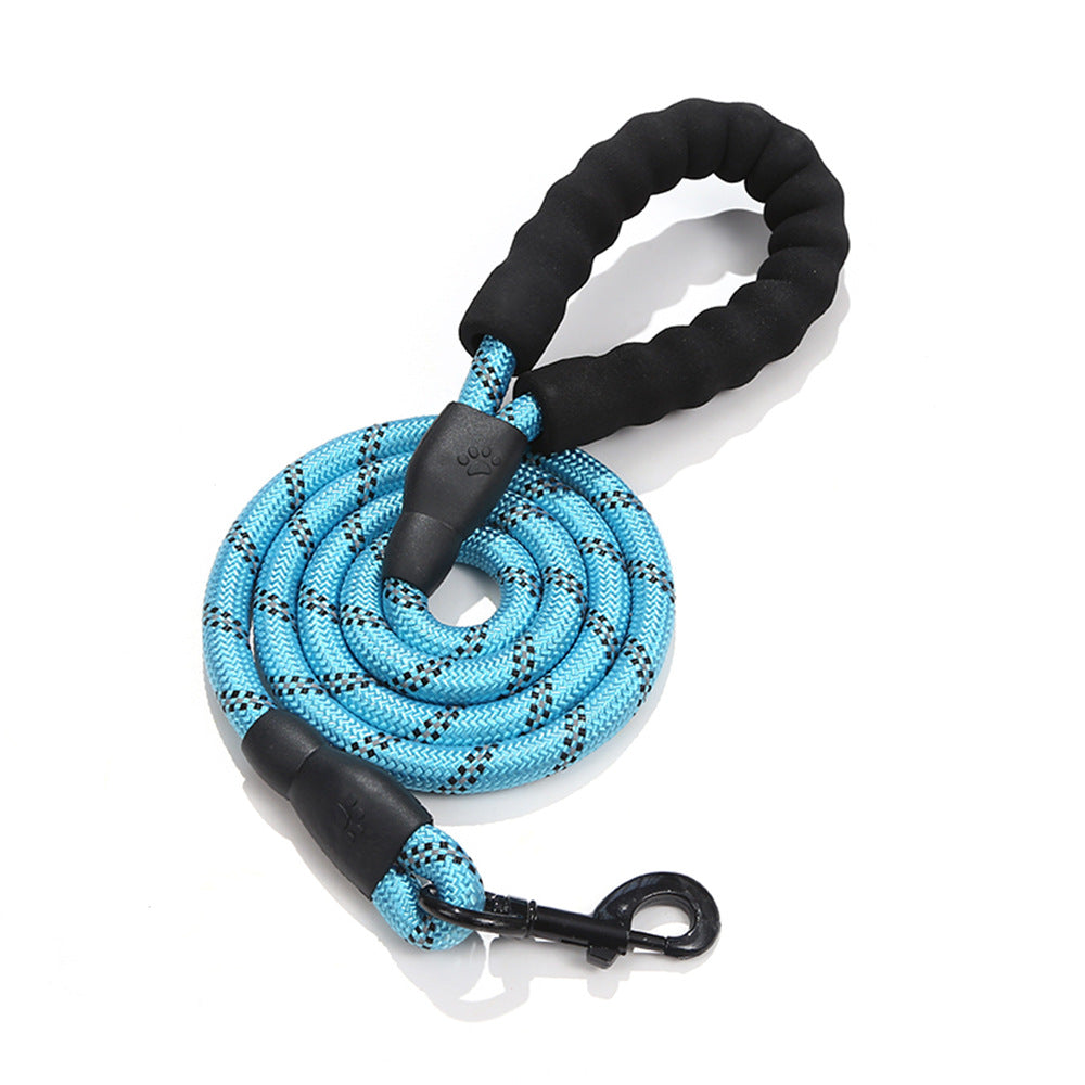 Heavy-Duty Reflective Dog Leash – No-Pull, Durable & Comfortable for All Breeds🐾