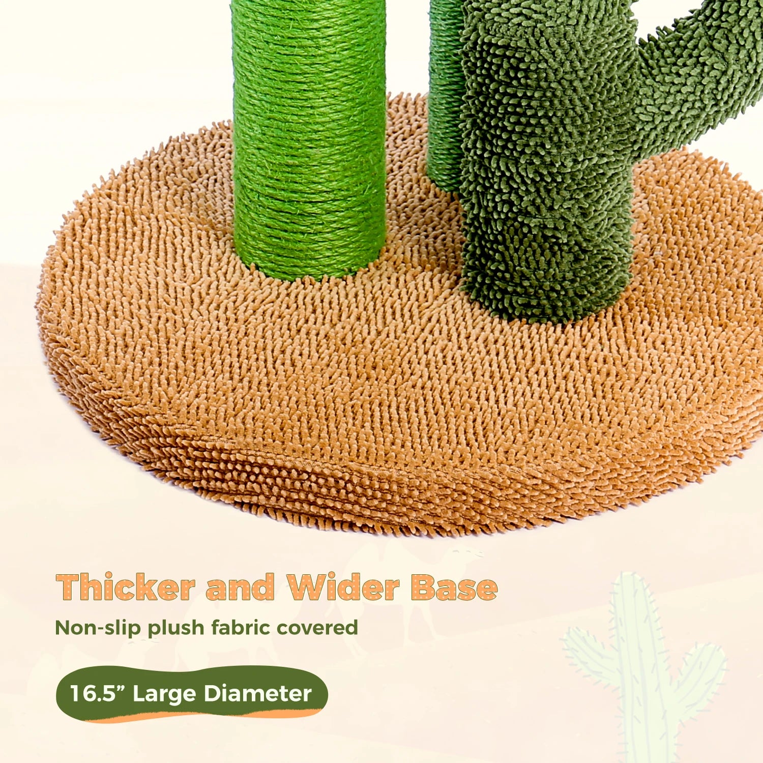 Cactus Cat Scratching Post – Fun, Durable & Interactive Scratch Tower