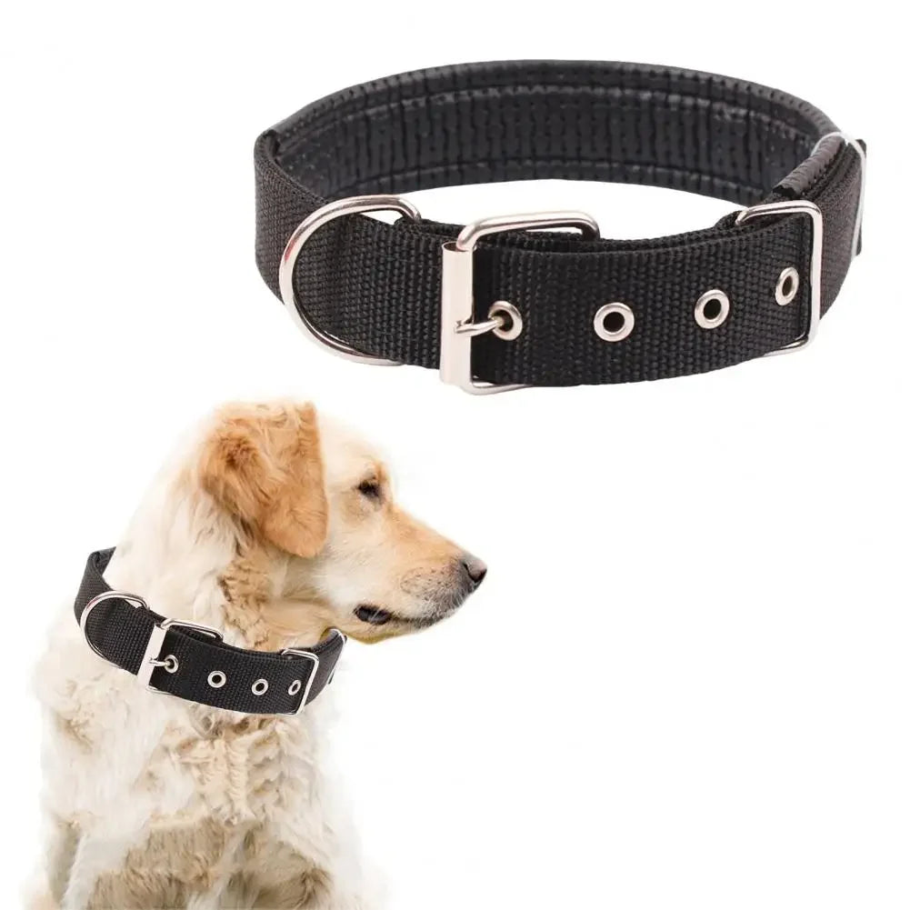 🐶 Adjustable Nylon Dog Collar – Durable, Comfortable & Secure 🦴