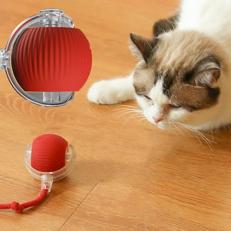 Automatic Interactive Cat Ball – Smart Rolling Toy for Endless Fun