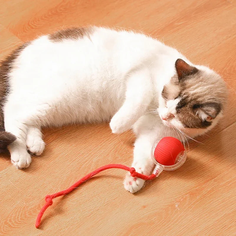 Automatic Interactive Cat Ball – Smart Rolling Toy for Endless Fun