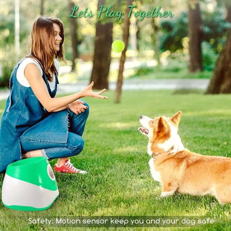 Automatic Dog Ball Launcher – Hands-Free Fetch Toy for Endless Fun🎾🐶