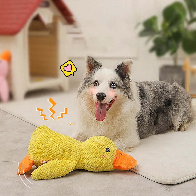 Plush Squeaky Dog Toy – Soft, Durable &amp; Interactive Chew Toy for Dogs🐶🎾