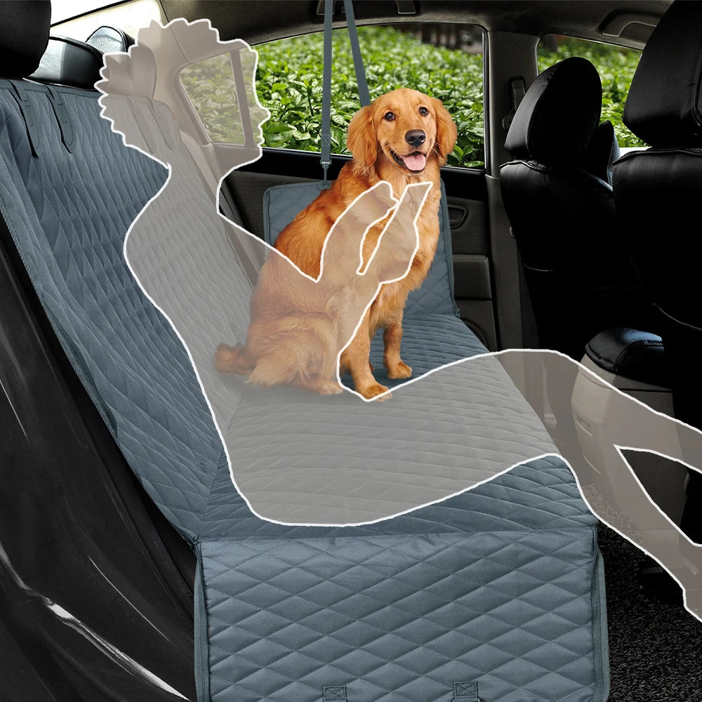 Waterproof Dog Car Hammock – Scratch-Resistant Seat Cover for Pets