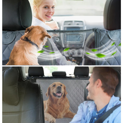 Waterproof Dog Car Hammock – Scratch-Resistant Seat Cover for Pets