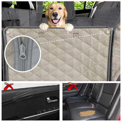 Waterproof Dog Car Hammock – Scratch-Resistant Seat Cover for Pets