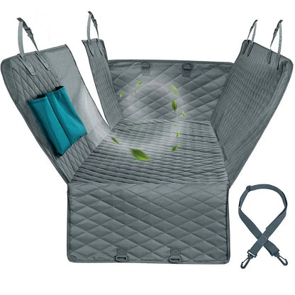 Waterproof Dog Car Hammock – Scratch-Resistant Seat Cover for Pets