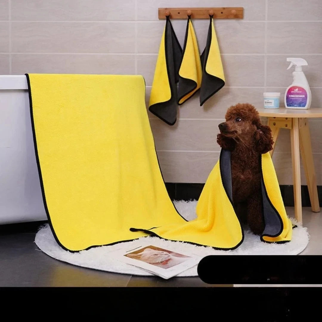 Super Absorbent Dog Towel – Quick Drying &amp; Ultra-Soft | Titanix Pet
