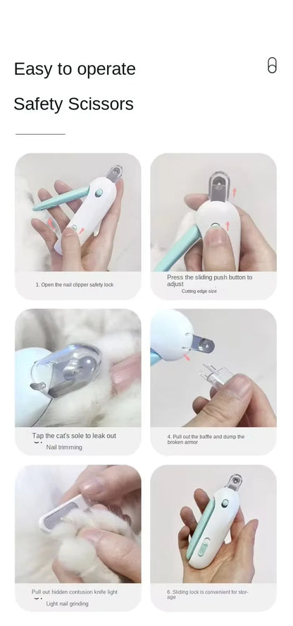Professional Cat Nail Clippers – Safe &amp; Easy Grooming for Cats &amp; Small Pets