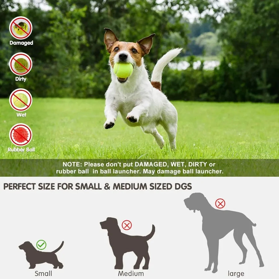 Automatic Dog Ball Launcher – Hands-Free Fetch Toy for Endless Fun🎾🐶