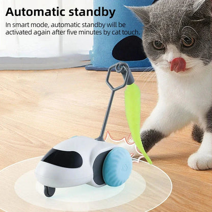 Smart Remote Cat Toy – Interactive, Rechargeable &amp; Fun for Playful Cats