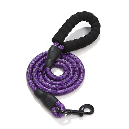 Heavy-Duty Reflective Dog Leash – No-Pull, Durable &amp; Comfortable for All Breeds🐾