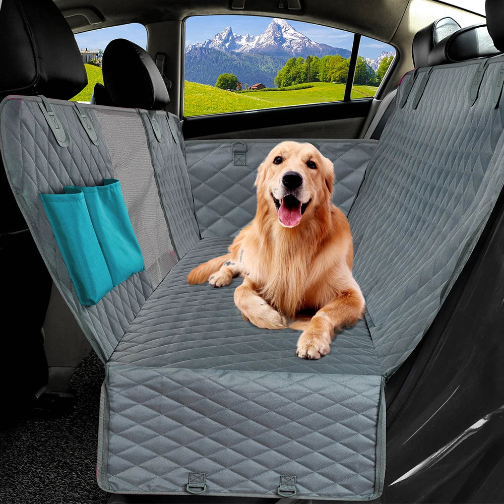 Waterproof Dog Car Hammock – Scratch-Resistant Seat Cover for Pets