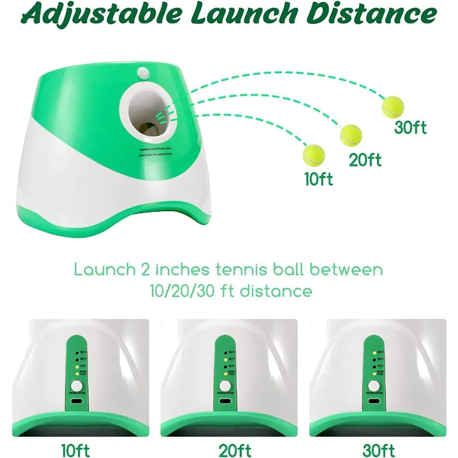 Automatic Dog Ball Launcher – Hands-Free Fetch Toy for Endless Fun🎾🐶