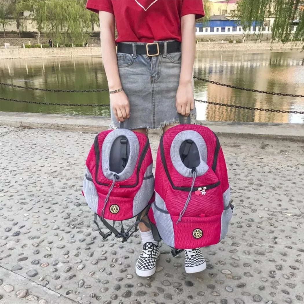 Portable Dog Carrier Bag – Stylish &amp; Secure Pet Travel Bag for Dogs &amp; Cats