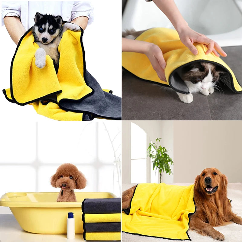 Super Absorbent Dog Towel – Quick Drying &amp; Ultra-Soft | Titanix Pet