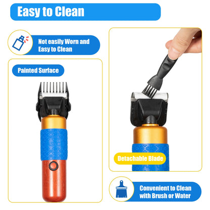 Pet Grooming Clippers – Professional Hair Trimmer for Dogs &amp; Cats ✂️🐾