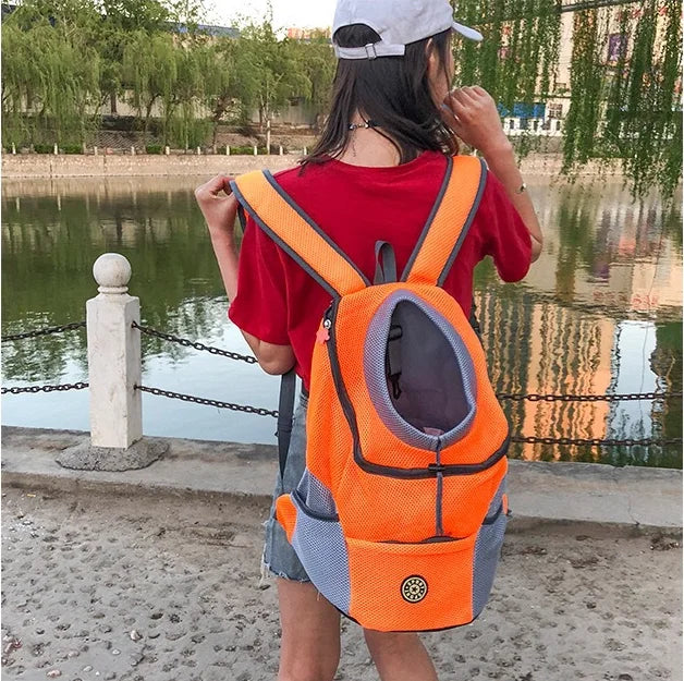 Portable Dog Carrier Bag – Stylish &amp; Secure Pet Travel Bag for Dogs &amp; Cats
