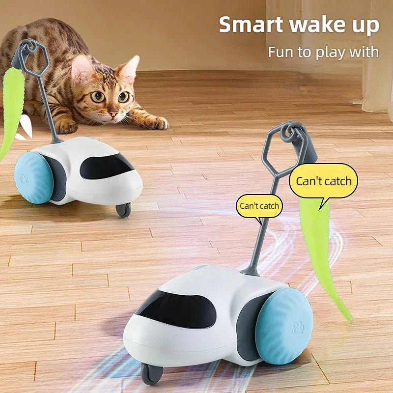 Smart Remote Cat Toy – Interactive, Rechargeable &amp; Fun for Playful Cats